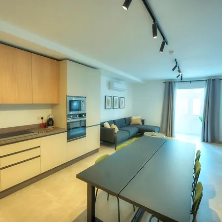 Chic, Bright And Modern 3 Bedrooms Kbas1-1 * Gzira